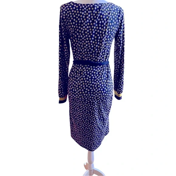 Boden Star Fawn Jersey Midi Dress 4R - Picture 8 of 14